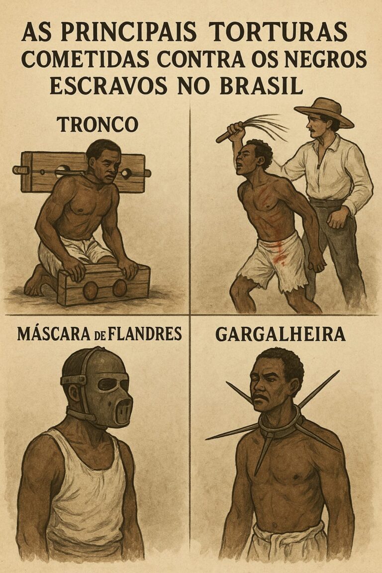 torturas cometidas contra negros escravos no brasil
