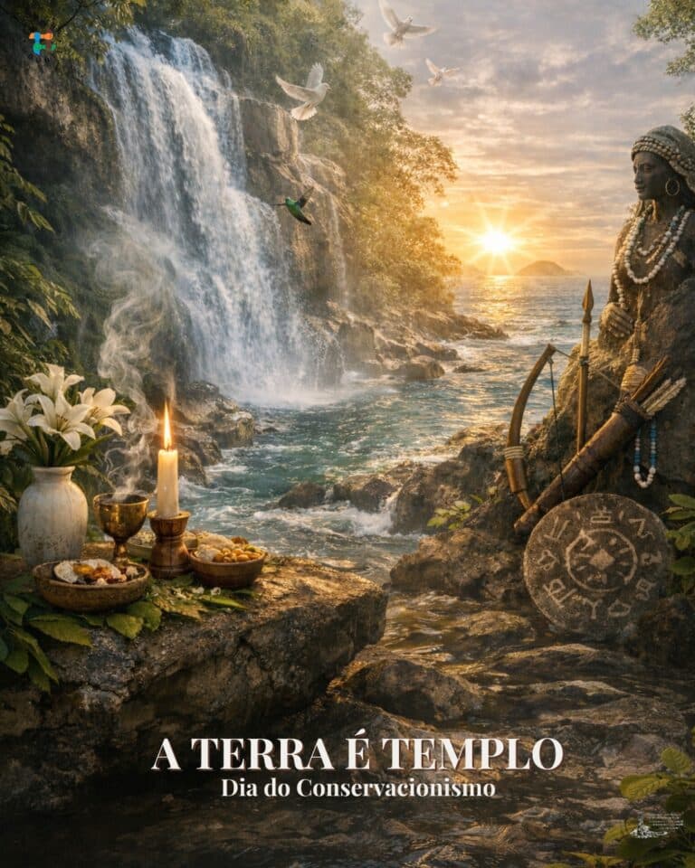 a terra é templo