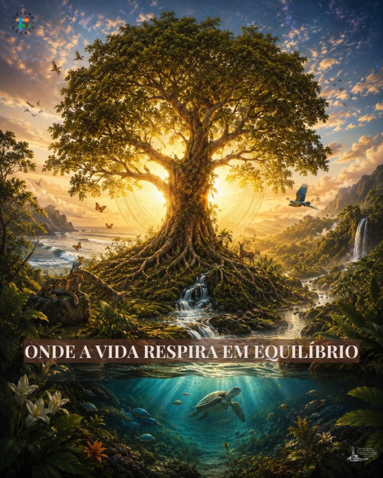 onde a vidarespira em equilibrio